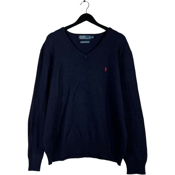 Vintage Polo Ralph Lauren V-Neck Sweater - Picture 1 of 7